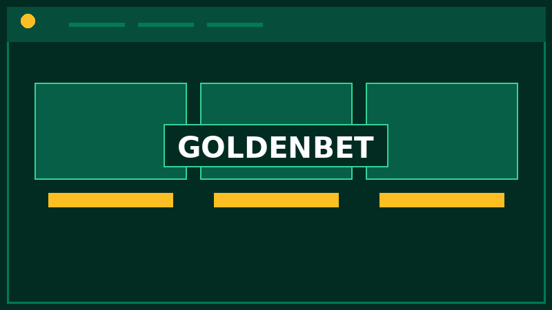 goldenbet screen mockup