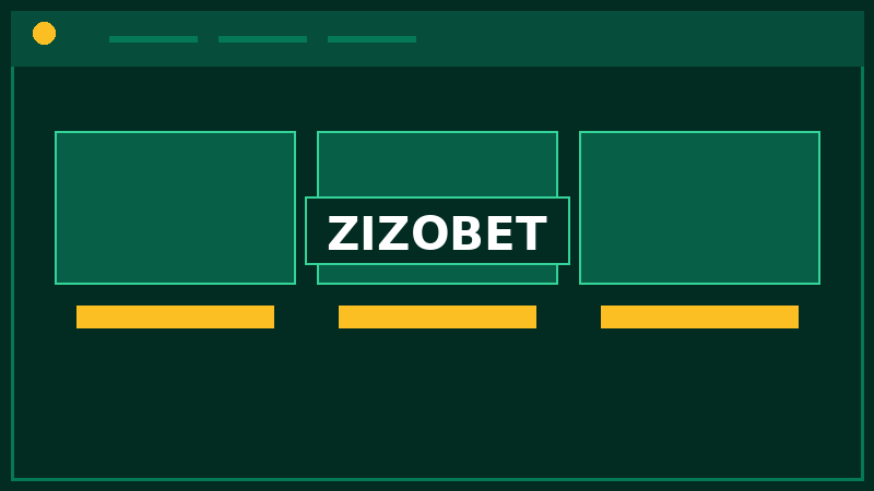 zizobet screen mockup